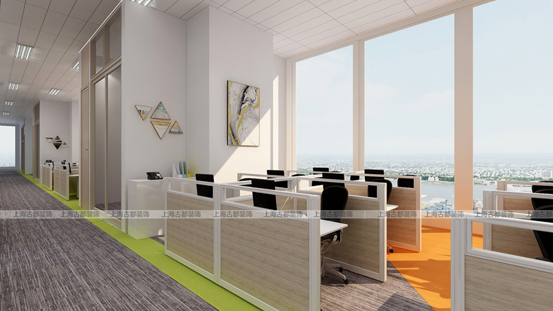 徐匯中鐵傳媒集團(tuán)辦公室設(shè)計效果-第2張圖片-上海古都建筑設(shè)計集團(tuán)