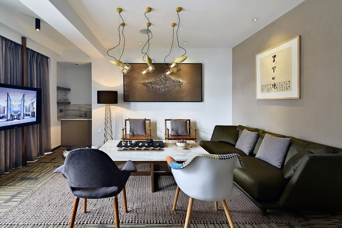 新中式風(fēng)格總經(jīng)理辦公室設(shè)計(jì)裝修圖-第2張圖片-上海古都建筑設(shè)計(jì)集團(tuán) 新中式風(fēng)格總經(jīng)理辦公室設(shè)計(jì)裝修圖-第2張圖片-上海古都建筑設(shè)計(jì)集團(tuán)