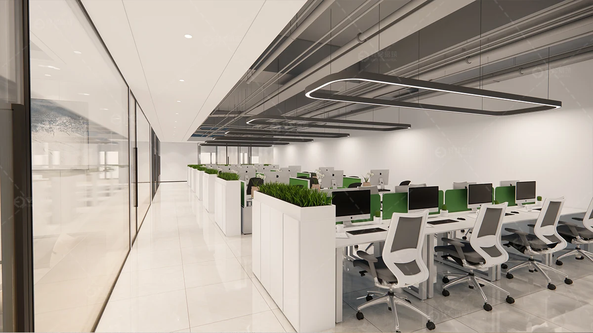 4000芯片開(kāi)發(fā)公司辦公室裝潢效果-第1張圖片-上海古都建筑設(shè)計(jì)集團(tuán) 4000芯片開(kāi)發(fā)公司辦公室裝潢效果-第1張圖片-上海古都建筑設(shè)計(jì)集團(tuán)