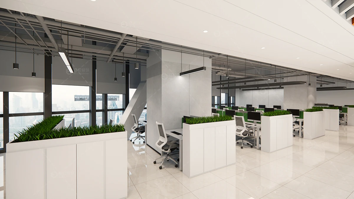 4000芯片開(kāi)發(fā)公司辦公室裝潢效果-第3張圖片-上海古都建筑設(shè)計(jì)集團(tuán) 4000芯片開(kāi)發(fā)公司辦公室裝潢效果-第3張圖片-上海古都建筑設(shè)計(jì)集團(tuán)