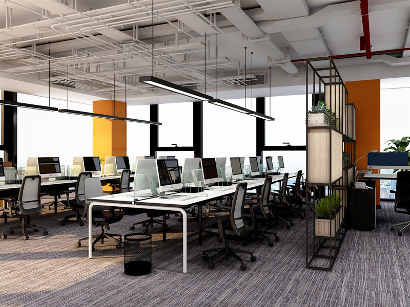 5000平工業(yè)風(fēng)辦公室設(shè)計裝潢圖片-第5張圖片-上海古都建筑設(shè)計集團