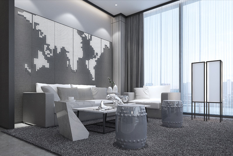 極簡禪意總經(jīng)理辦公室設(shè)計效果-第2張圖片-上海古都建筑設(shè)計集團(tuán) 極簡禪意總經(jīng)理辦公室設(shè)計效果-第2張圖片-上海古都建筑設(shè)計集團(tuán)