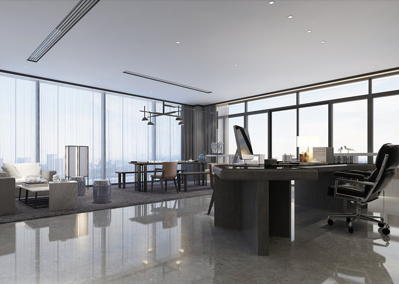 極簡禪意總經(jīng)理辦公室設(shè)計效果-第4張圖片-上海古都建筑設(shè)計集團(tuán) 極簡禪意總經(jīng)理辦公室設(shè)計效果-第4張圖片-上海古都建筑設(shè)計集團(tuán)