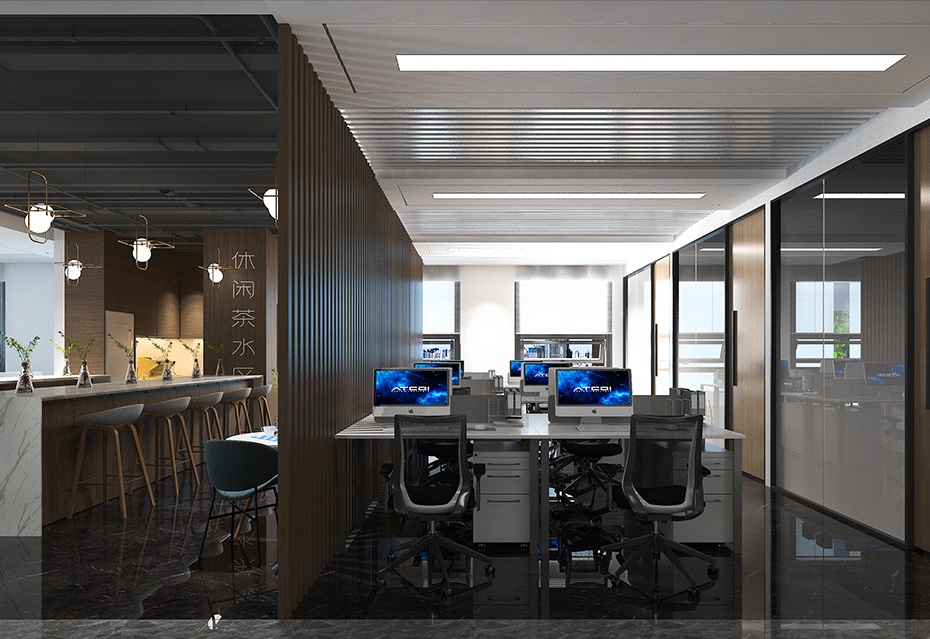 浦東新區(qū)項目管理有限公司辦公室裝修設計-第4張圖片-上海古都建筑設計集團 浦東新區(qū)項目管理有限公司辦公室裝修設計-第4張圖片-上海古都建筑設計集團