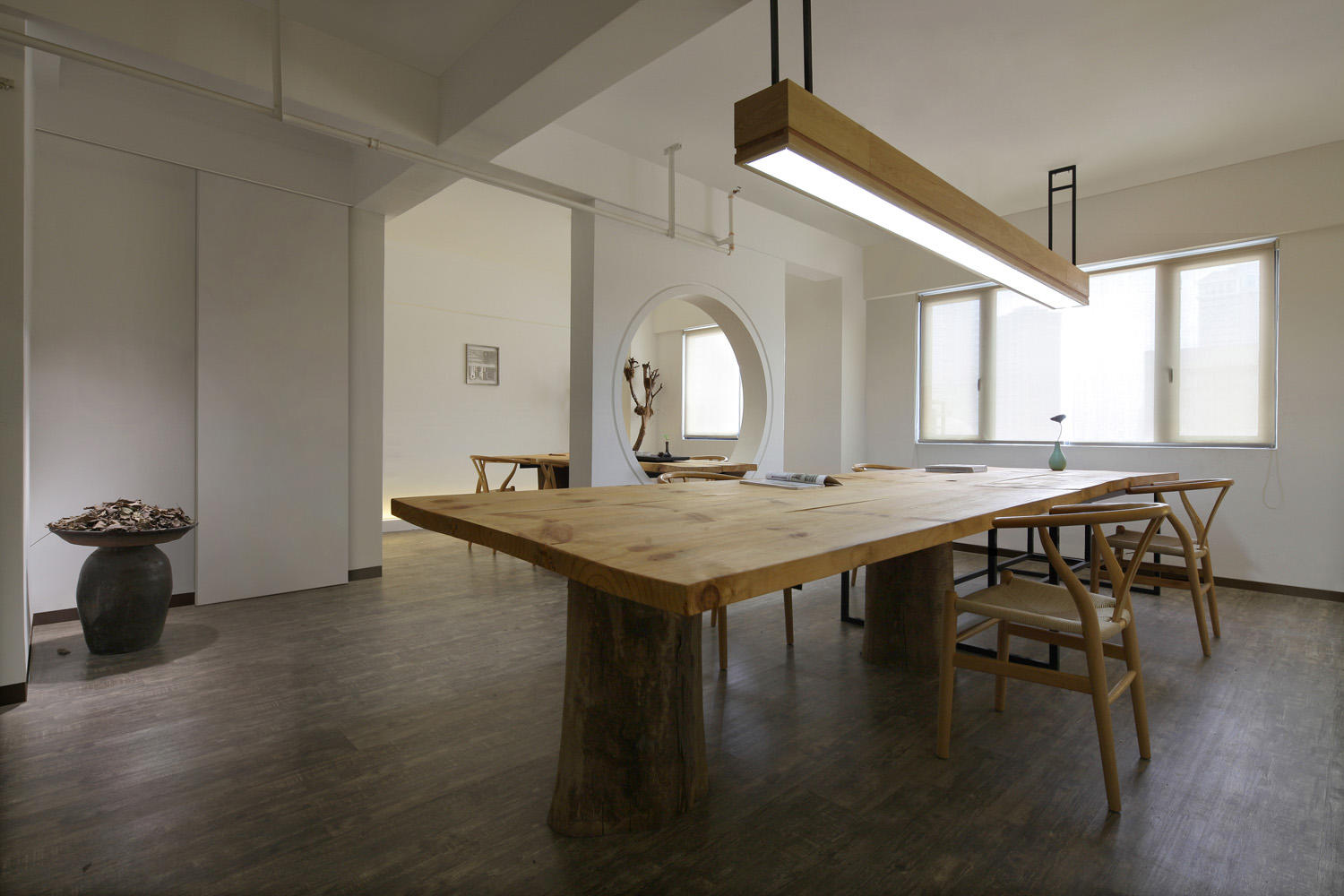 浦東新區(qū)160平辦公室裝修中式風格設計-第3張圖片-上海古都建筑設計集團 浦東新區(qū)160平辦公室裝修中式風格設計-第3張圖片-上海古都建筑設計集團