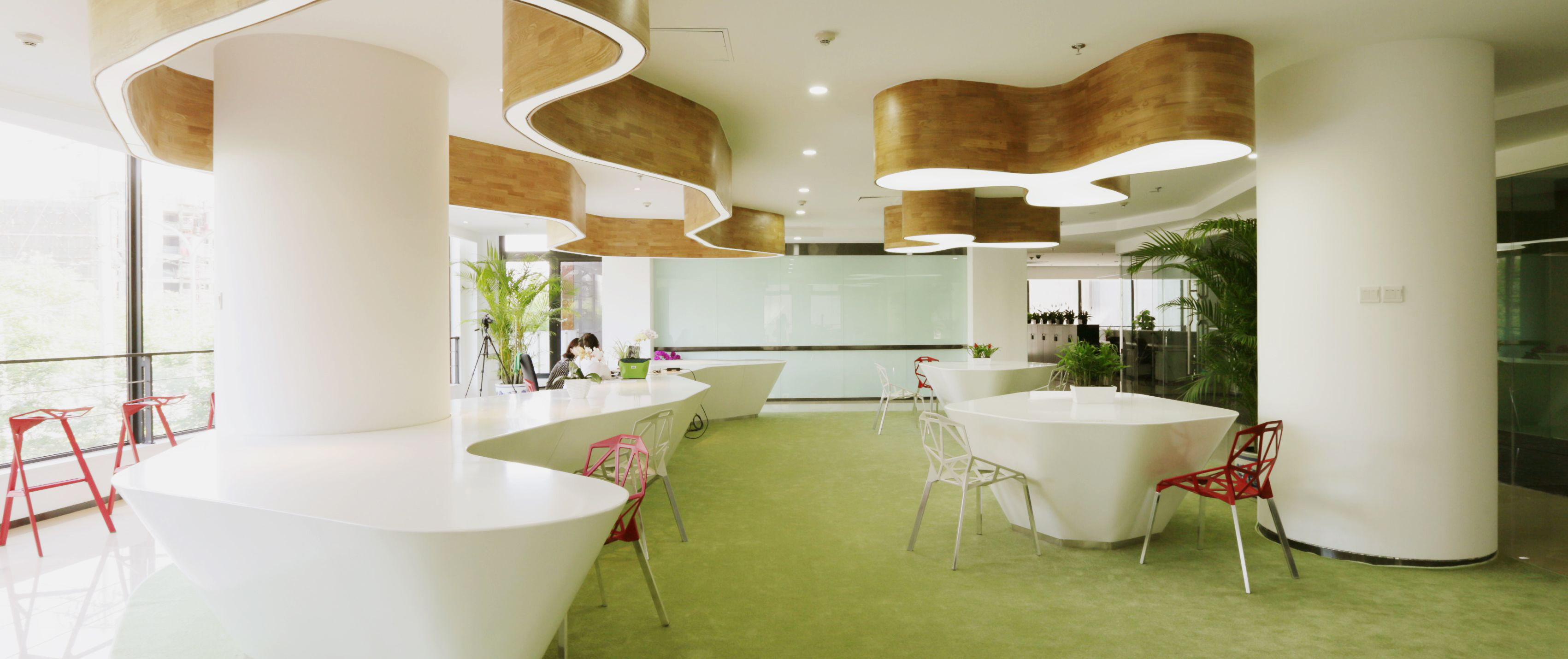 普陀區(qū)120平辦公室裝修流星花園設(shè)計方案-第2張圖片-上海古都建筑設(shè)計集團 普陀區(qū)120平辦公室裝修流星花園設(shè)計方案-第2張圖片-上海古都建筑設(shè)計集團