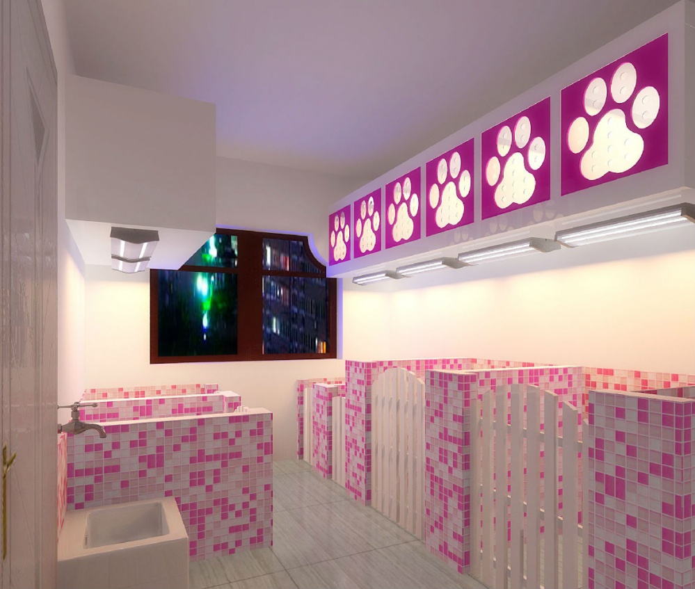 嘉定區(qū)粉色系寵物店裝修設(shè)計-第3張圖片-上海古都建筑設(shè)計集團 嘉定區(qū)粉色系寵物店裝修設(shè)計-第3張圖片-上海古都建筑設(shè)計集團