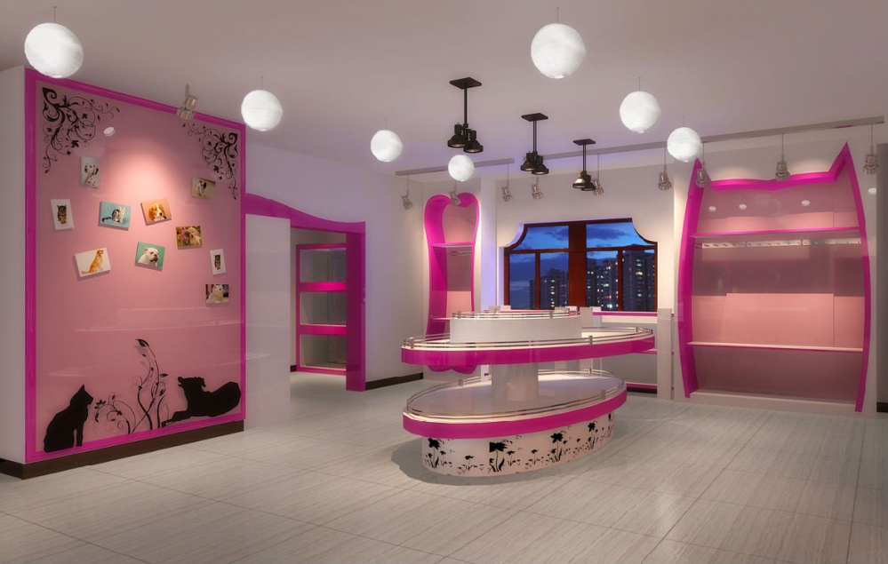 嘉定區(qū)粉色系寵物店裝修設(shè)計-第5張圖片-上海古都建筑設(shè)計集團 嘉定區(qū)粉色系寵物店裝修設(shè)計-第5張圖片-上海古都建筑設(shè)計集團