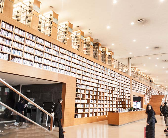 公共圖書(shū)館裝修設(shè)計(jì)-第3張圖片-上海古都建筑設(shè)計(jì)集團(tuán)