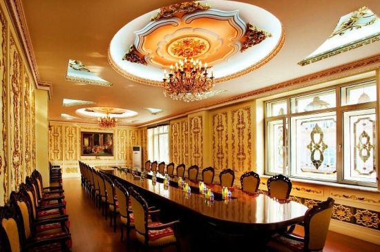 歐式風(fēng)格會議室裝修設(shè)計效果圖-第1張圖片-上海古都建筑設(shè)計集團(tuán) 歐式風(fēng)格會議室裝修設(shè)計效果圖-第1張圖片-上海古都建筑設(shè)計集團(tuán)