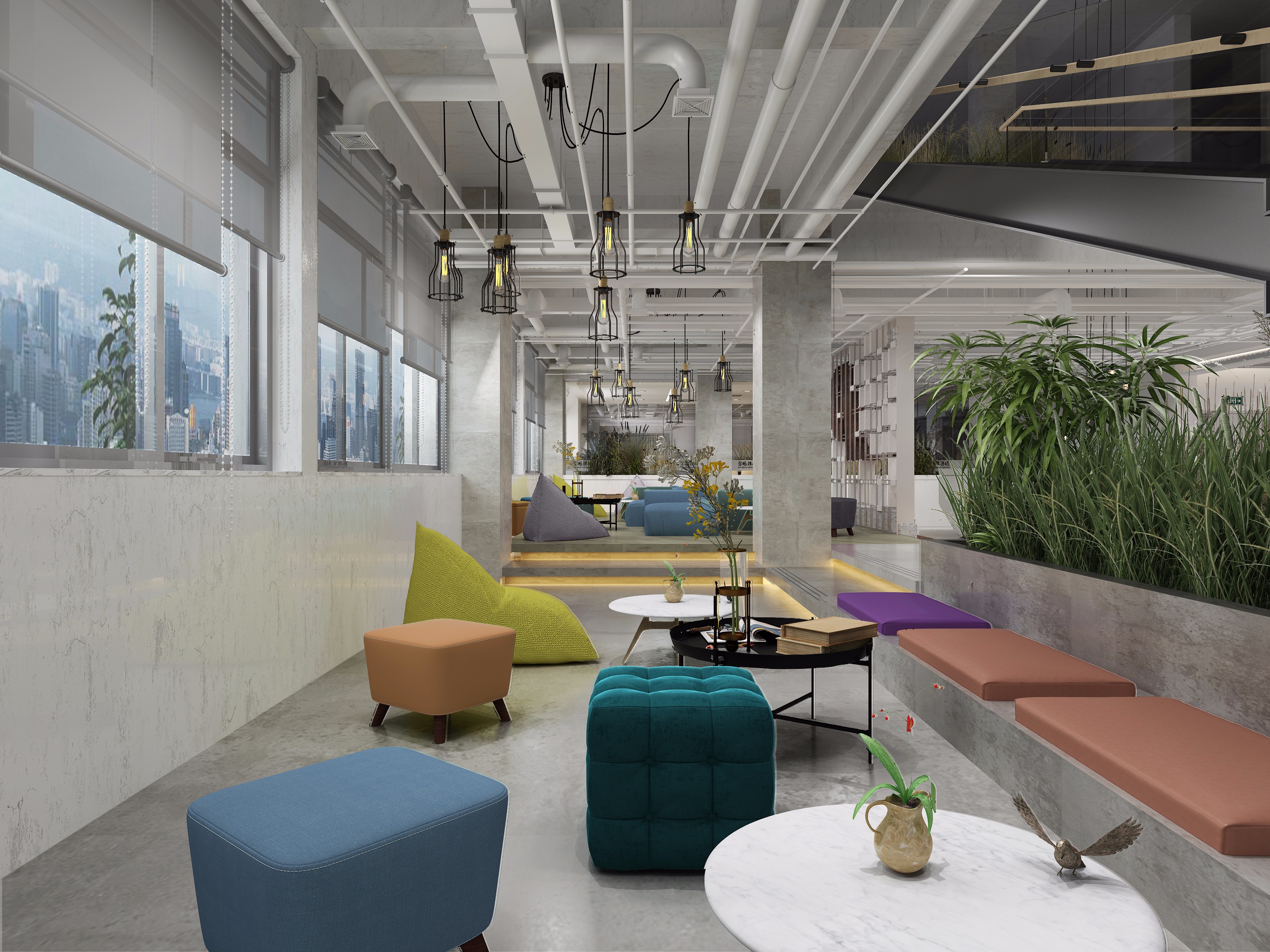 辦公室休閑區(qū)裝修設(shè)計-第3張圖片-上海古都建筑設(shè)計集團 辦公室休閑區(qū)裝修設(shè)計-第3張圖片-上海古都建筑設(shè)計集團