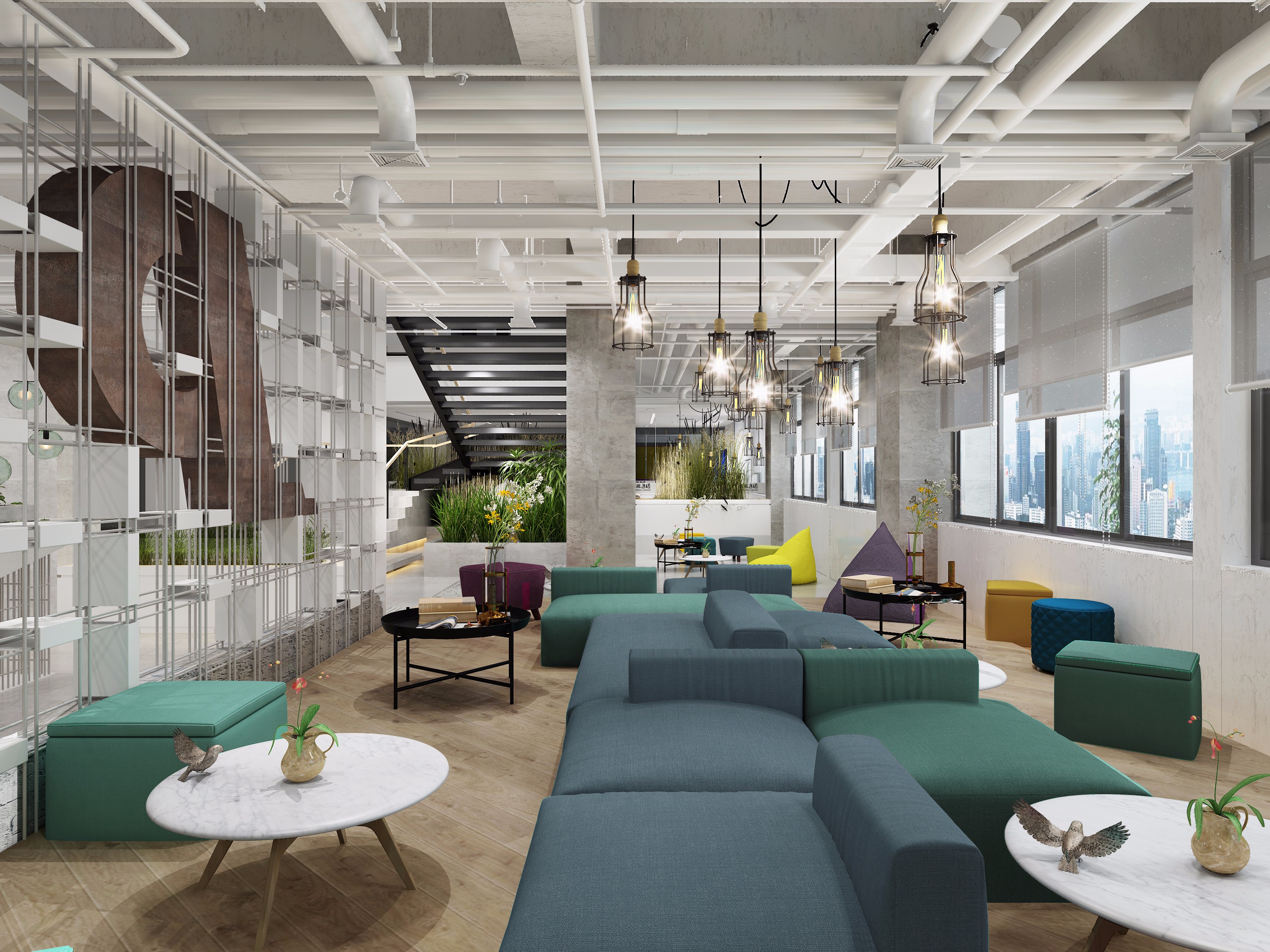 辦公室休閑區(qū)裝修設(shè)計-第7張圖片-上海古都建筑設(shè)計集團 辦公室休閑區(qū)裝修設(shè)計-第7張圖片-上海古都建筑設(shè)計集團