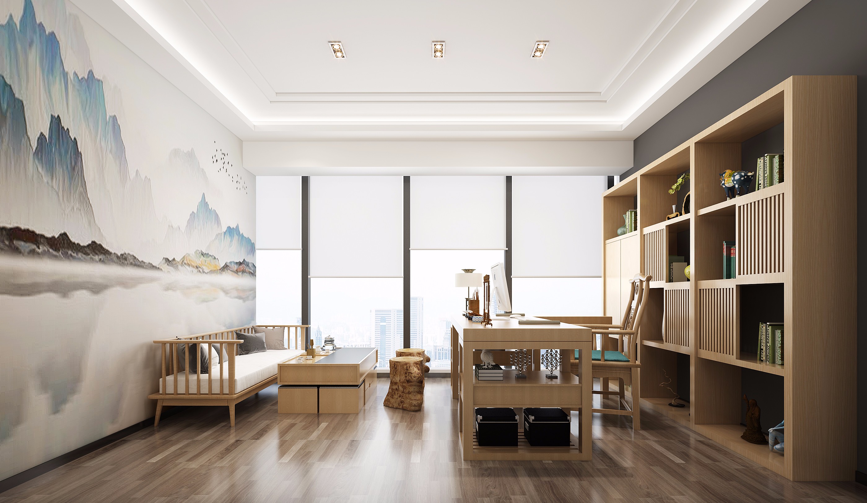 原木風(fēng)格辦公室裝修設(shè)計-第5張圖片-上海古都建筑設(shè)計集團(tuán) 原木風(fēng)格辦公室裝修設(shè)計-第5張圖片-上海古都建筑設(shè)計集團(tuán)