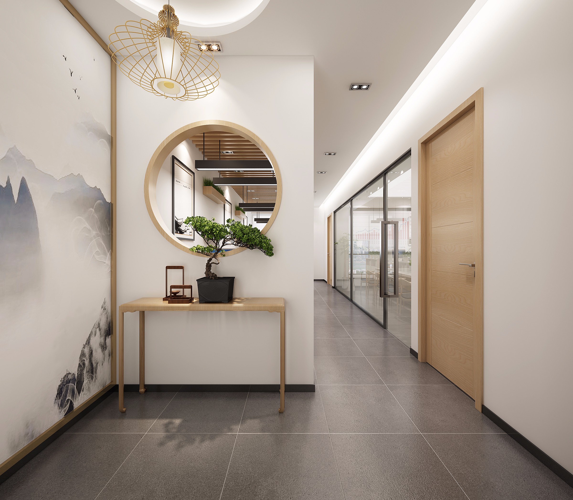 原木風(fēng)格辦公室裝修設(shè)計-第4張圖片-上海古都建筑設(shè)計集團(tuán) 原木風(fēng)格辦公室裝修設(shè)計-第4張圖片-上海古都建筑設(shè)計集團(tuán)