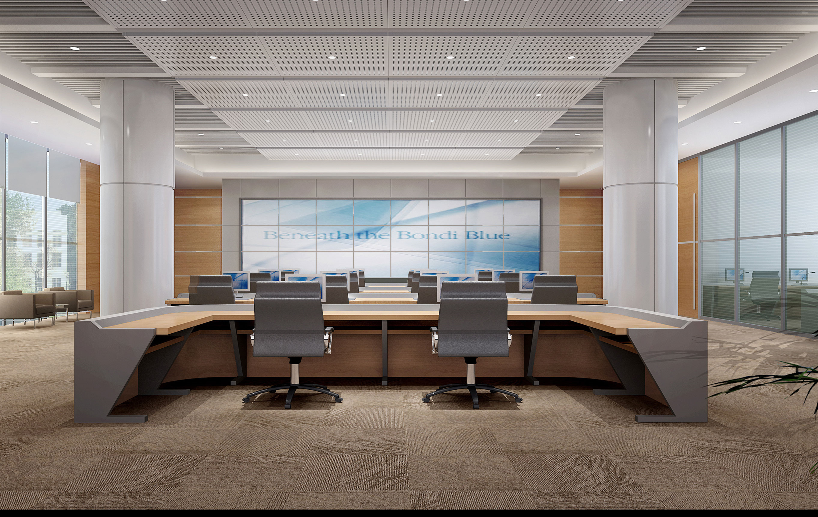 寬曠會議室裝修設計-第1張圖片-上海古都建筑設計集團 寬曠會議室裝修設計-第1張圖片-上海古都建筑設計集團