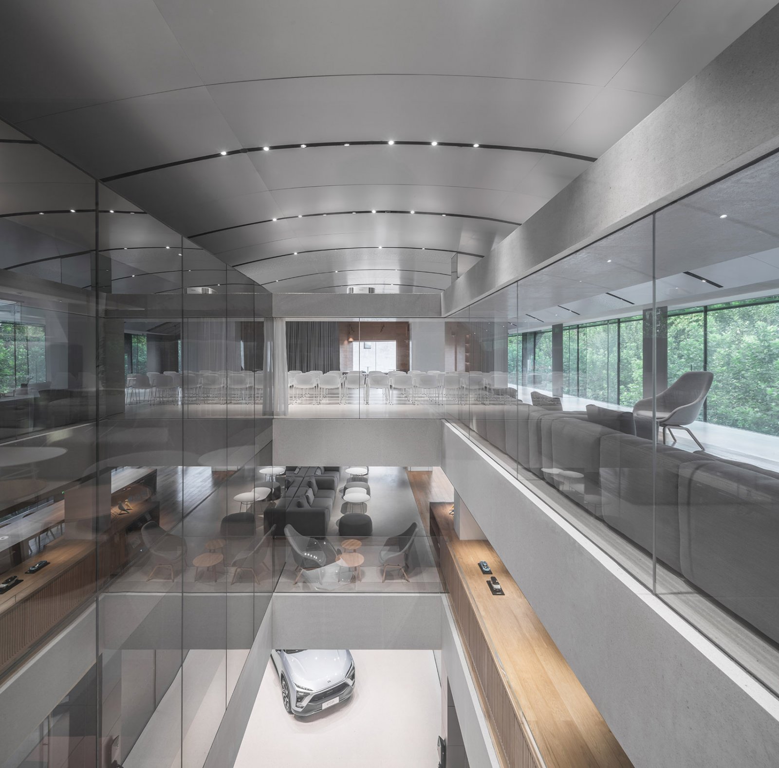 現(xiàn)代簡約4S店展廳裝修設(shè)計-第2張圖片-上海古都建筑設(shè)計集團 現(xiàn)代簡約4S店展廳裝修設(shè)計-第2張圖片-上海古都建筑設(shè)計集團