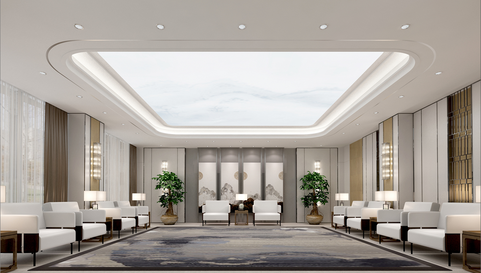 現(xiàn)代科技圖書館裝修設(shè)計-第3張圖片-上海古都建筑設(shè)計集團(tuán) 現(xiàn)代科技圖書館裝修設(shè)計-第3張圖片-上海古都建筑設(shè)計集團(tuán)