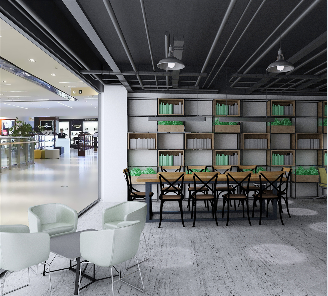 工業(yè)風(fēng)服裝店裝修設(shè)計(jì)-第2張圖片-上海古都建筑設(shè)計(jì)集團(tuán)