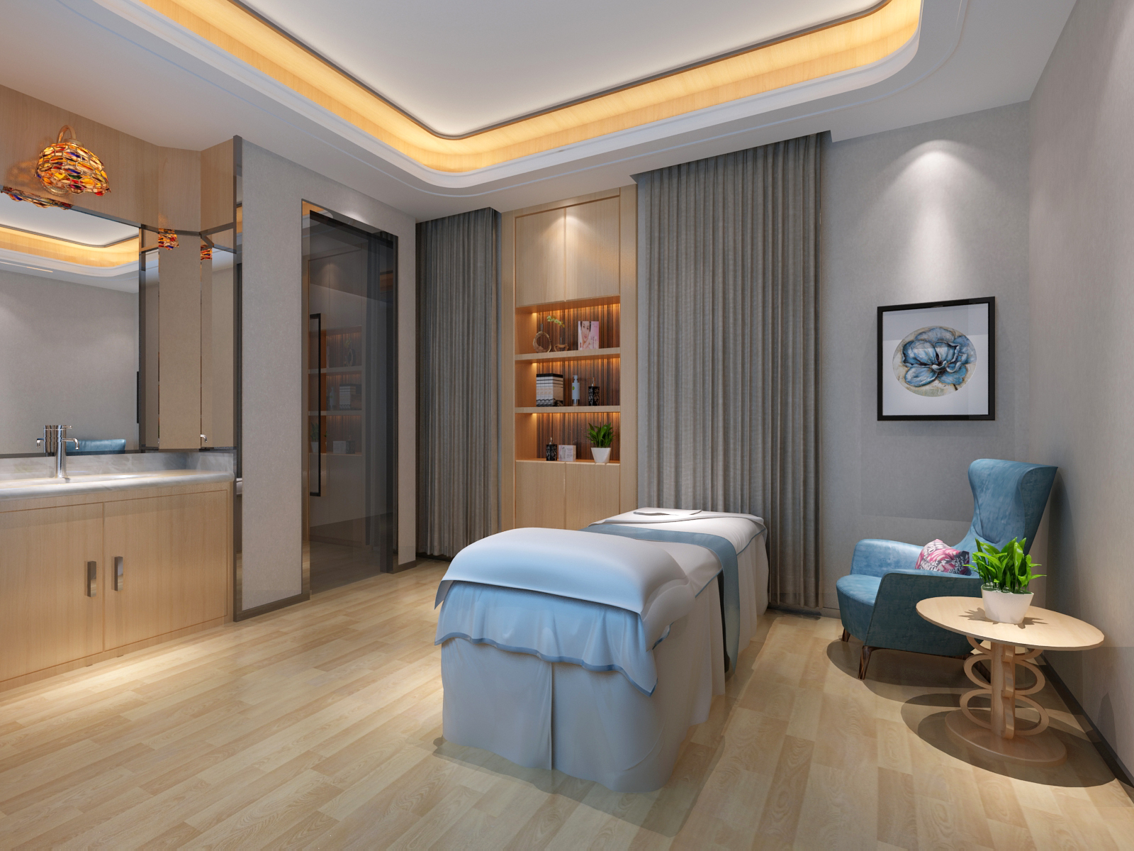 高檔月子會所裝修設計-第3張圖片-上海古都建筑設計集團 高檔月子會所裝修設計-第3張圖片-上海古都建筑設計集團