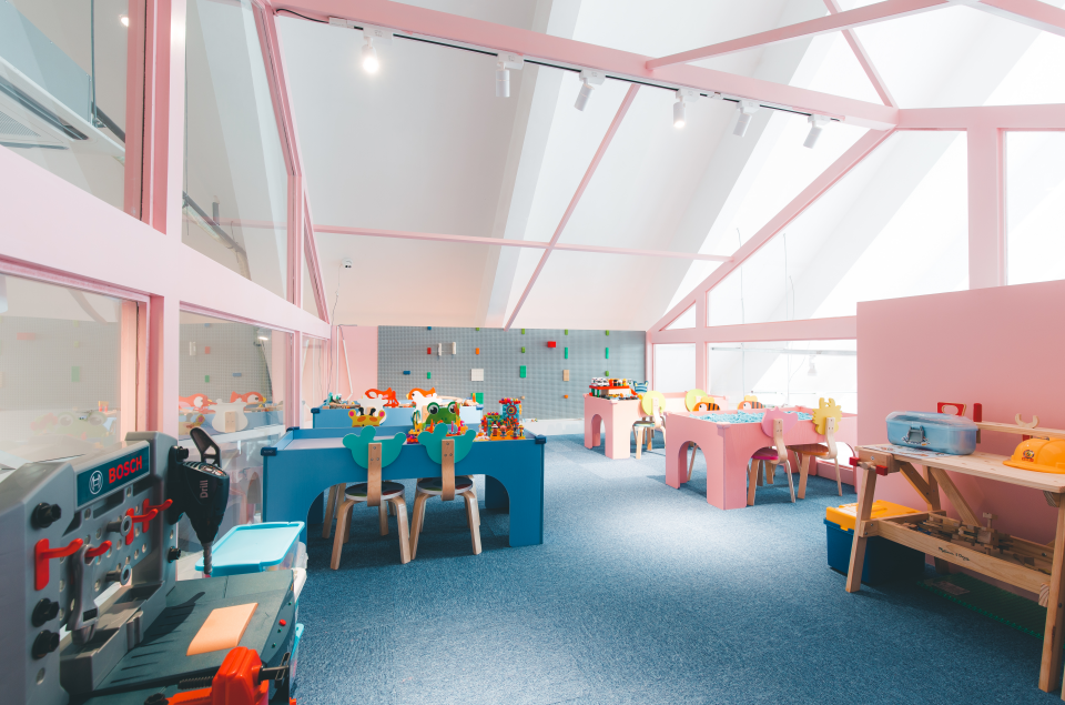 簡約溫馨親子會所裝修設(shè)計(jì)-第5張圖片-上海古都建筑設(shè)計(jì)集團(tuán) 簡約溫馨親子會所裝修設(shè)計(jì)-第5張圖片-上海古都建筑設(shè)計(jì)集團(tuán)