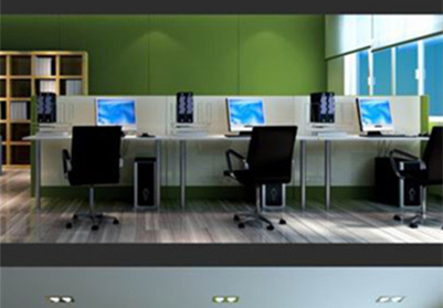 簡約科技風格辦公室裝修-第1張圖片-上海古都建筑設計集團 簡約科技風格辦公室裝修-第1張圖片-上海古都建筑設計集團