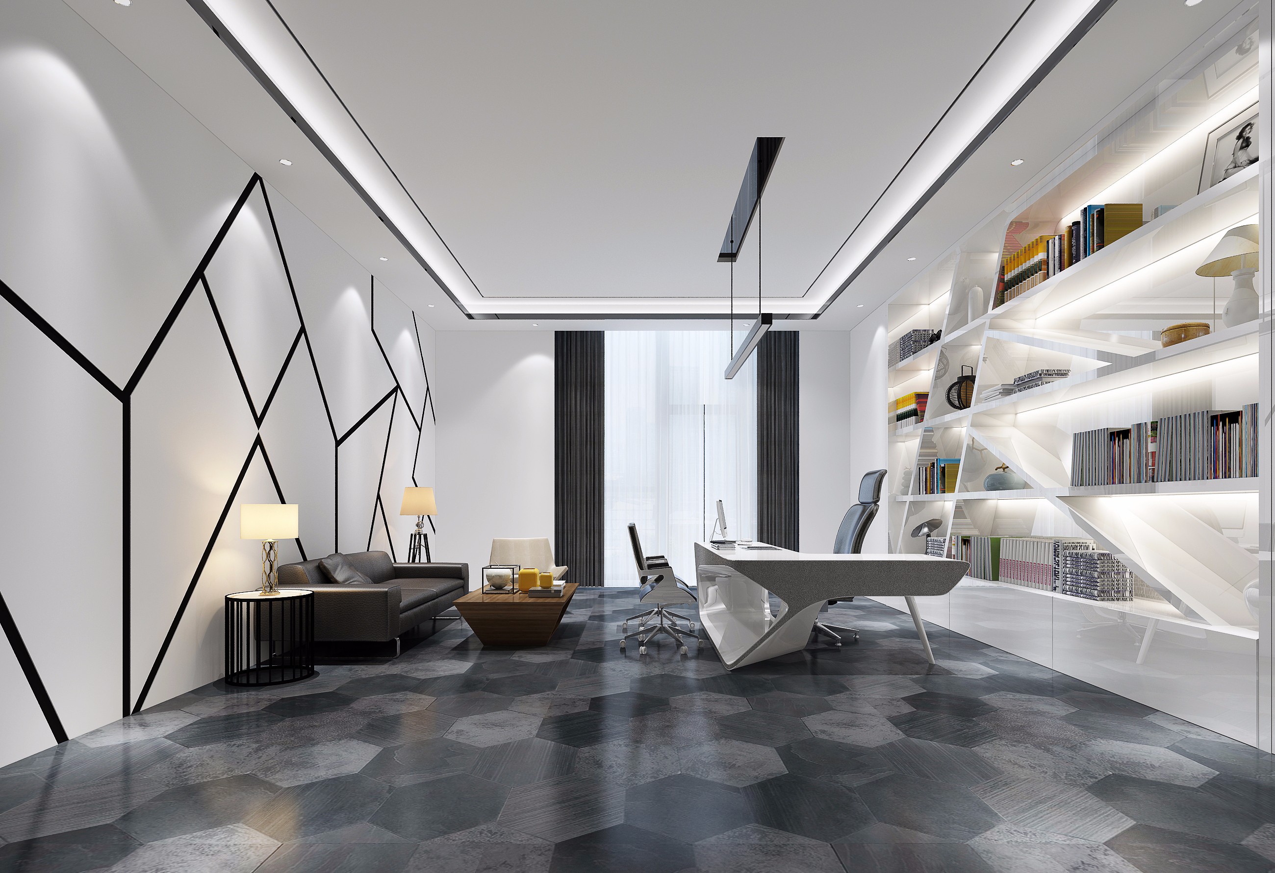 現(xiàn)代時尚科技辦公室裝修-第1張圖片-上海古都建筑設計集團 現(xiàn)代時尚科技辦公室裝修-第1張圖片-上海古都建筑設計集團