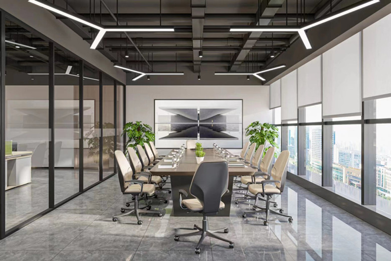 新能源科技公司辦公室設(shè)計(jì)布局方案-辦公室裝修設(shè)計(jì)效果圖-第3張圖片-上海古都建筑設(shè)計(jì)集團(tuán)