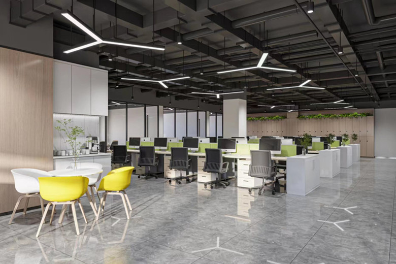 新能源科技公司辦公室設(shè)計(jì)布局方案-辦公室裝修設(shè)計(jì)效果圖-第1張圖片-上海古都建筑設(shè)計(jì)集團(tuán)